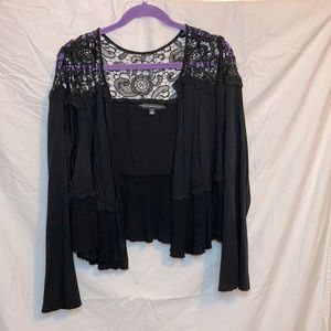 Lightweight Flowy Lace Jacket